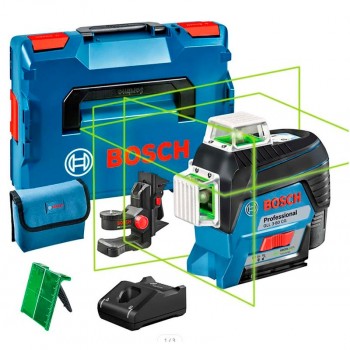 LASER GLL 3-80CG 360º VERDE  DETEC BOSC