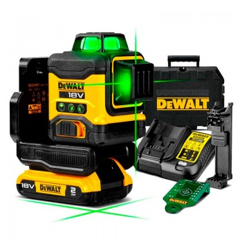 LASER VERDE 3 LINEAS 360º 18V DEWALT