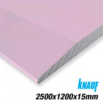 PLACA YESO FOCUS KNAUF 2500X1200X15mm