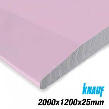 PLACA YESO FOCUS KNAUF 2000X1200X25mm