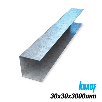 PERFIL U 30X30X3000 KNAUF