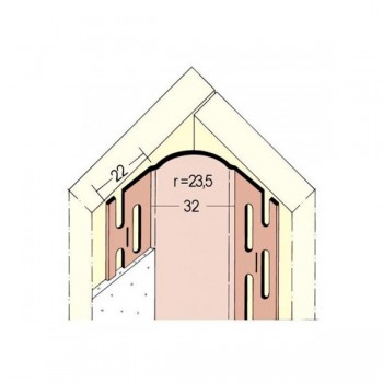 GUARDAVIVO PVC REDONDO INT PVC 3050