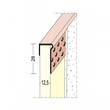 PERFIL CIERRE J 13MM PVC 3050 EMPLASTECER