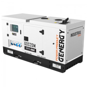 GRUPO ELECTRÓGENO MONOFASICO GDS20M GENERGY 20KVA 16KW 230V