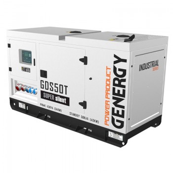 GRUPO ELECTRÓGENO TRIFASICO GDS50T 47KVA 37KW 400V