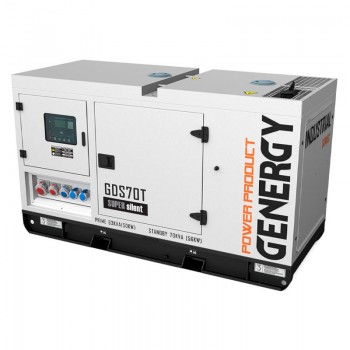 GRUPO ELECTRÓGENO TRIFASICO GDS70T 69KVA 55KW 400V