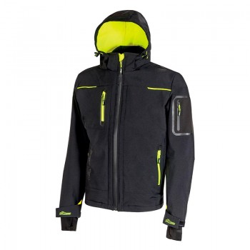 CHAQUETA SPACE BLACK CARBON UPOWER