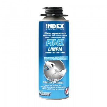 LIMPIADOR ESPUMA PU-CL INDEX 500ML