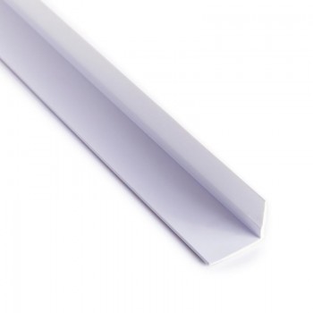 ANGULAR PVC BLANCO FLEXIBLE 2500MM