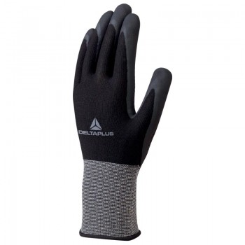 GUANTES NEGRO NITRILO PUNTOS DELTAPLUS