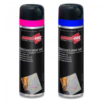 SPRAY MARCADOR DE OBRA 360º AMBROSOL 500ML