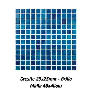 GRESITE NIEBLA A MARINO MALLA 25x25cm