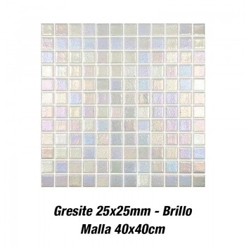 GRESITE 557 SHELL STEEL 25x25cm