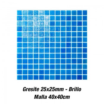 GRESITE NIEBLA AZUL 25x25cm