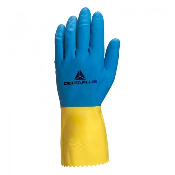 GUANTE LATEX DUOCOLOR VE330 DELTA PLUS