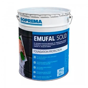 BOTE EMUFAL SOLID ASFALTICA 25KG