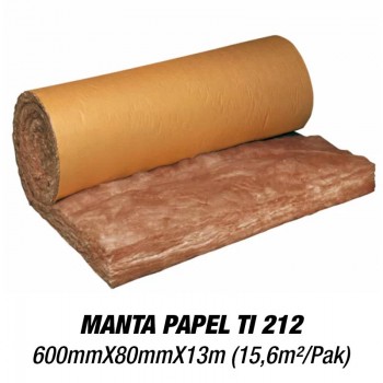 KNAUF TI212 MANTA PAPEL 600X80MM