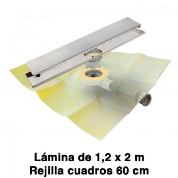 REVESTECH DRY50 LINEAL FLAT 60 CUADROS