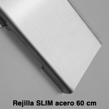 REVESTECH REJILLA LINEAL SLIM 60 ACERO