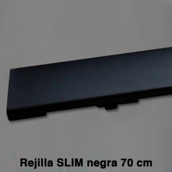 REJILLA LINEAL SLIM 70 NEGRO