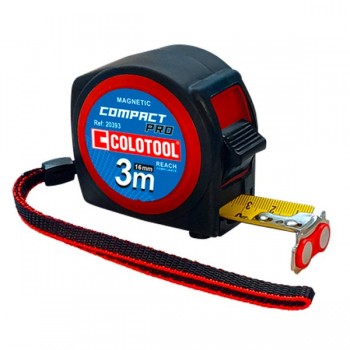 FLEXOMETRO MAGNÉTICO DE 3 Y 5 METROS