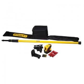 LASER CRUZ C/PUNTAL TELESCOPICO STANLEY