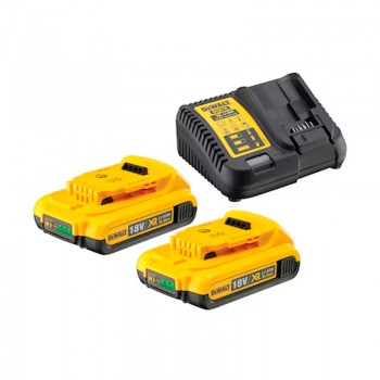 KIT DEWALT 2 BATERIAS 2AH  CARGADOR