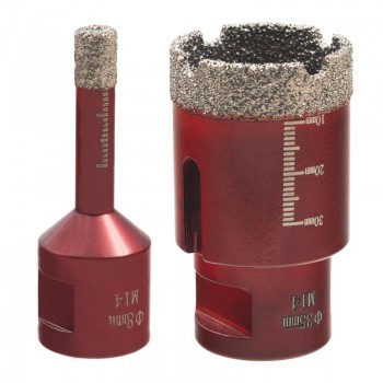 CORONA DIAMANTE ROJA M14 PORCELÁNICO