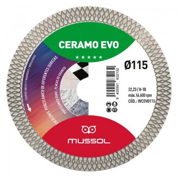 DISCO DIAMANTE CERAMO EVO PORCELÁNICO