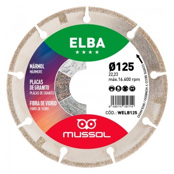 DISCO DIAMANTE MÁRMOL ELBA