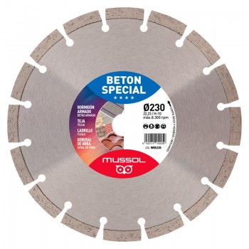 DISCO DIAMANTE BETON ESPECIAL 230MM