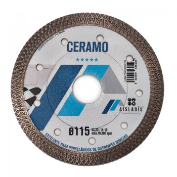 DISCO AISLADÍS CERAMO Ø115 PORCELÁNICO