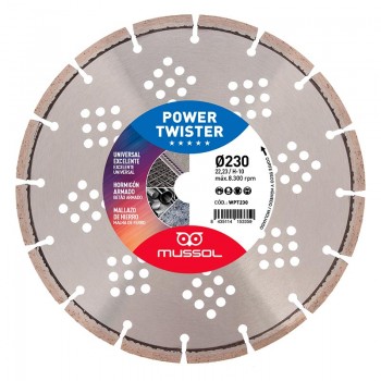 DISCO DIAM POWER TWISTER 230MM
