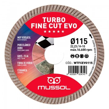 DISCO DIAMANTE TURBO FINE CUT +