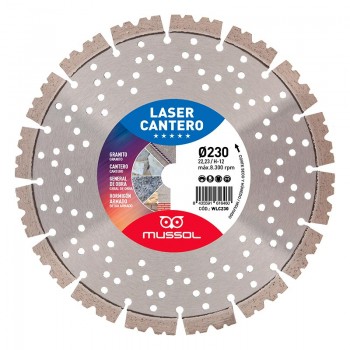 DISCO DIAMANTE CANTERO PROFESIONAL Ø230mm