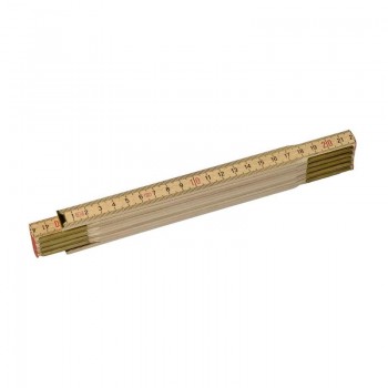 METRO PLEGABLE DE MADERA 2MTS