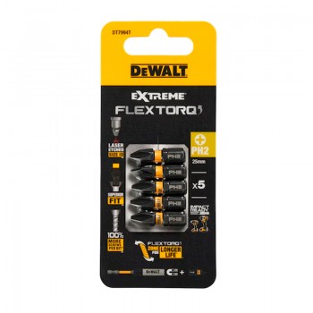 PUNTAS TORSION DE IMPACTO PH2 25MM X 5