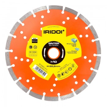 DISCO IRIDOI SINTER h10 230MM X 10 MaX
