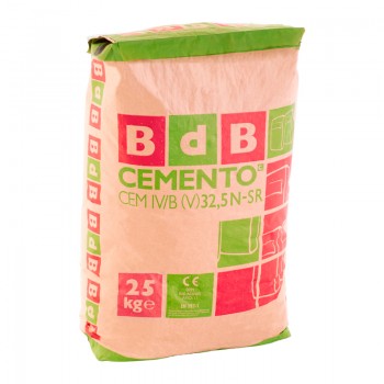 CEMENTO GRIS BDB 325 N-R 25KG 64U
