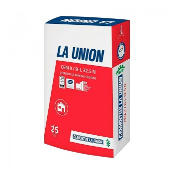 CEMENTO GRIS 325 LA UNION 25KG